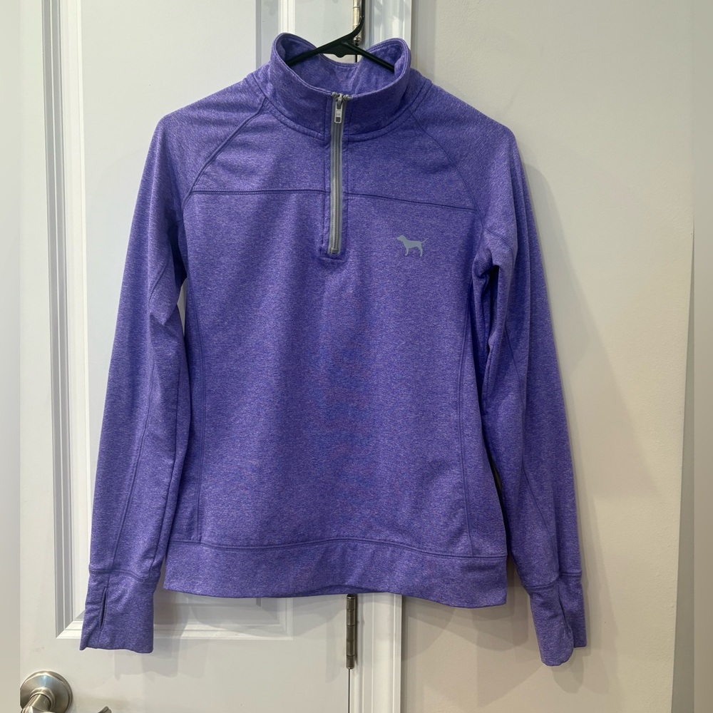 Victoria's Secret PINK purple Heathered Athletic Top